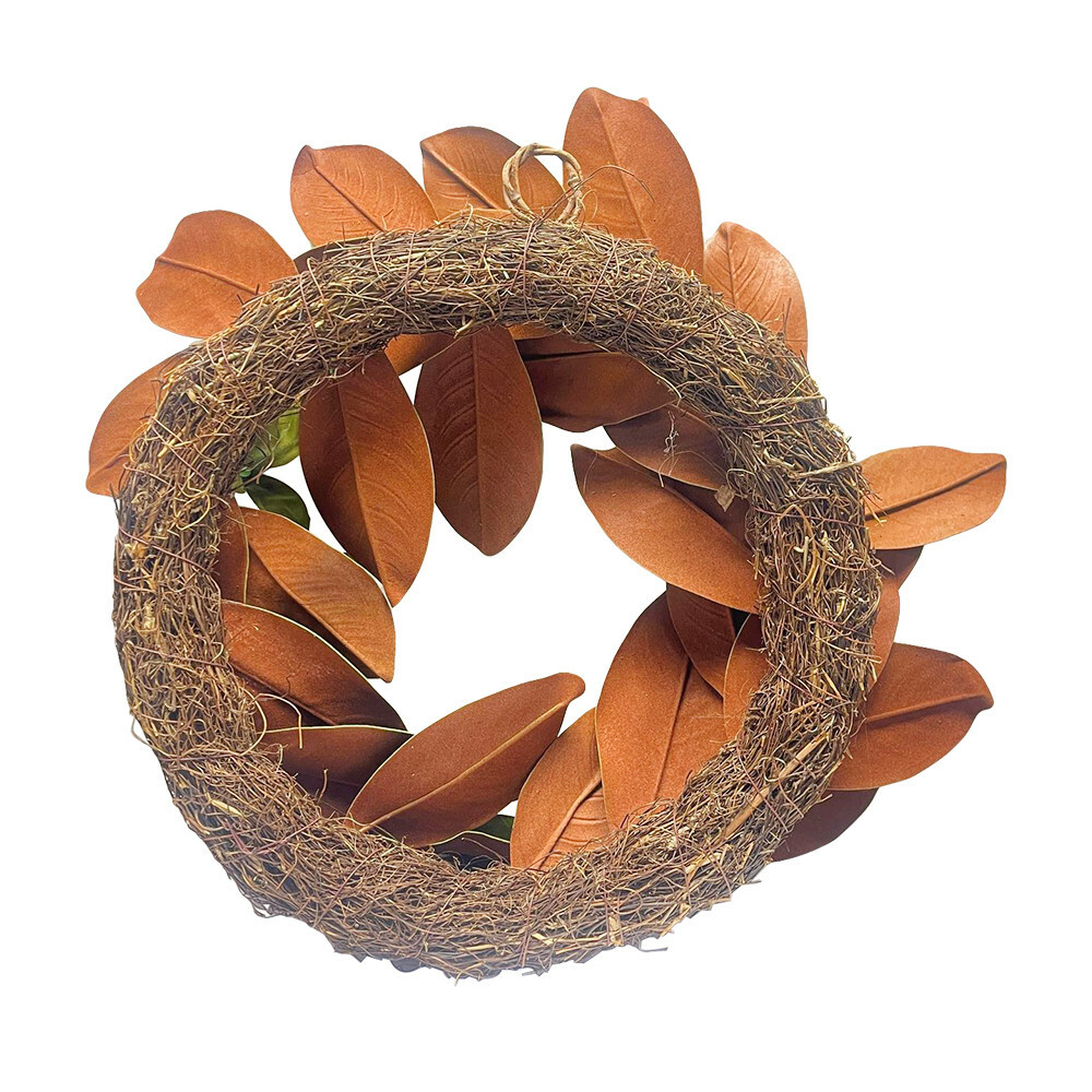 Spring Wreath 23″ Artificial Flower Wreath Silk Floral for Front Door Home Decor