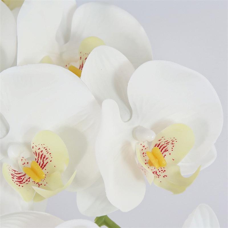 9 Heads 98cm Artificial Butterfly Orchid Flowers Fake Moth Orchids Flowers