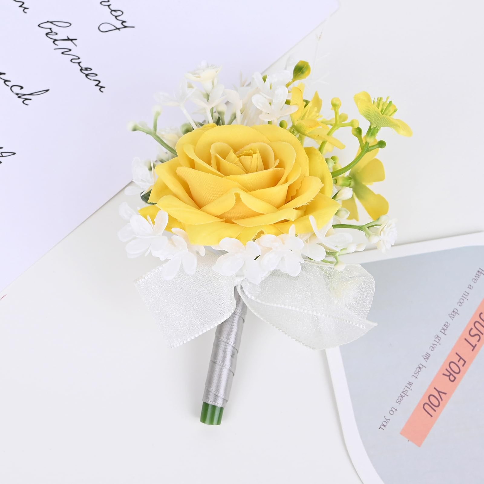 Corsage and Boutonniere Set for Wedding Prom Party Homecoming Celebration Art…
