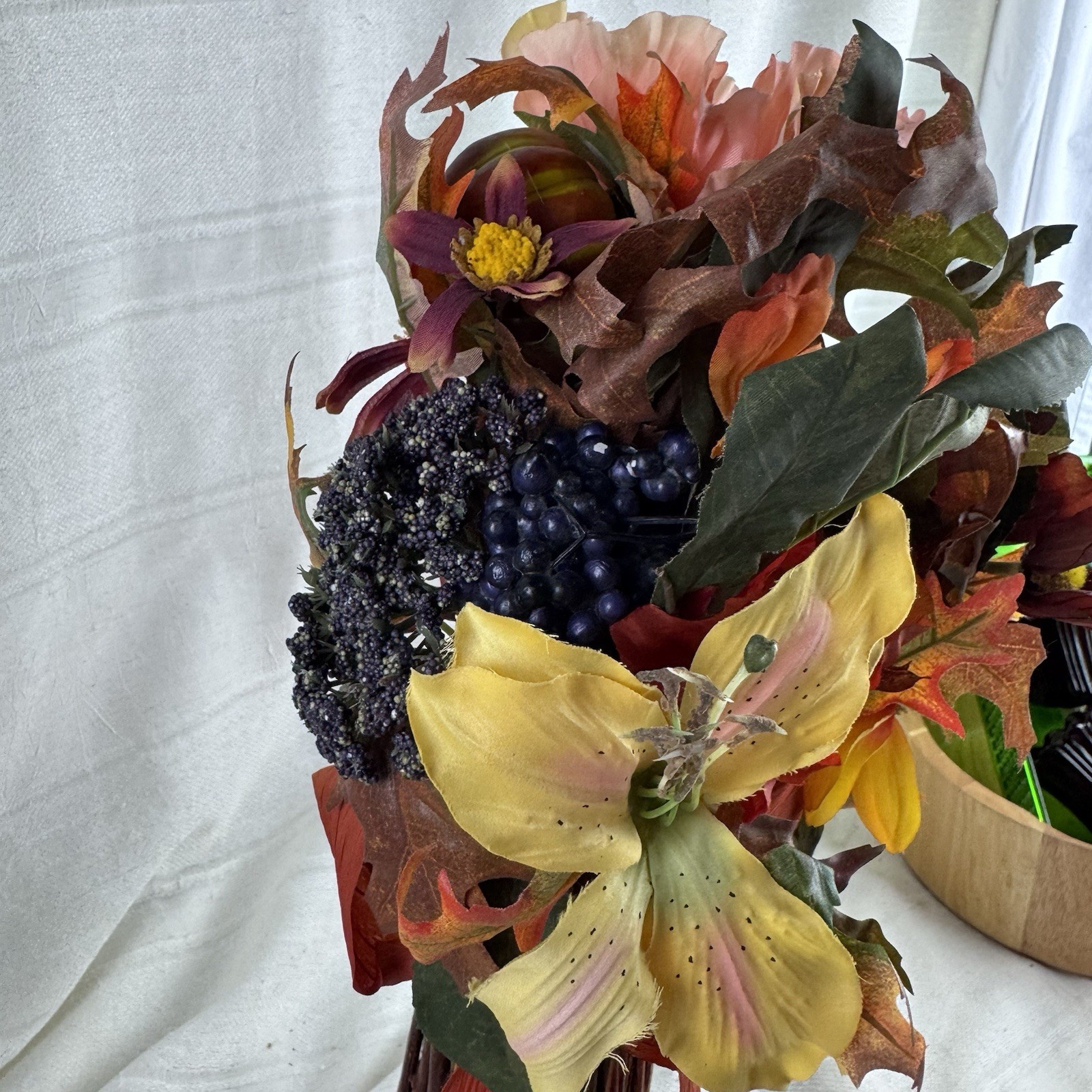 Vintage Flower Bouquet Cottagecore Rustic Farmhouse Decor