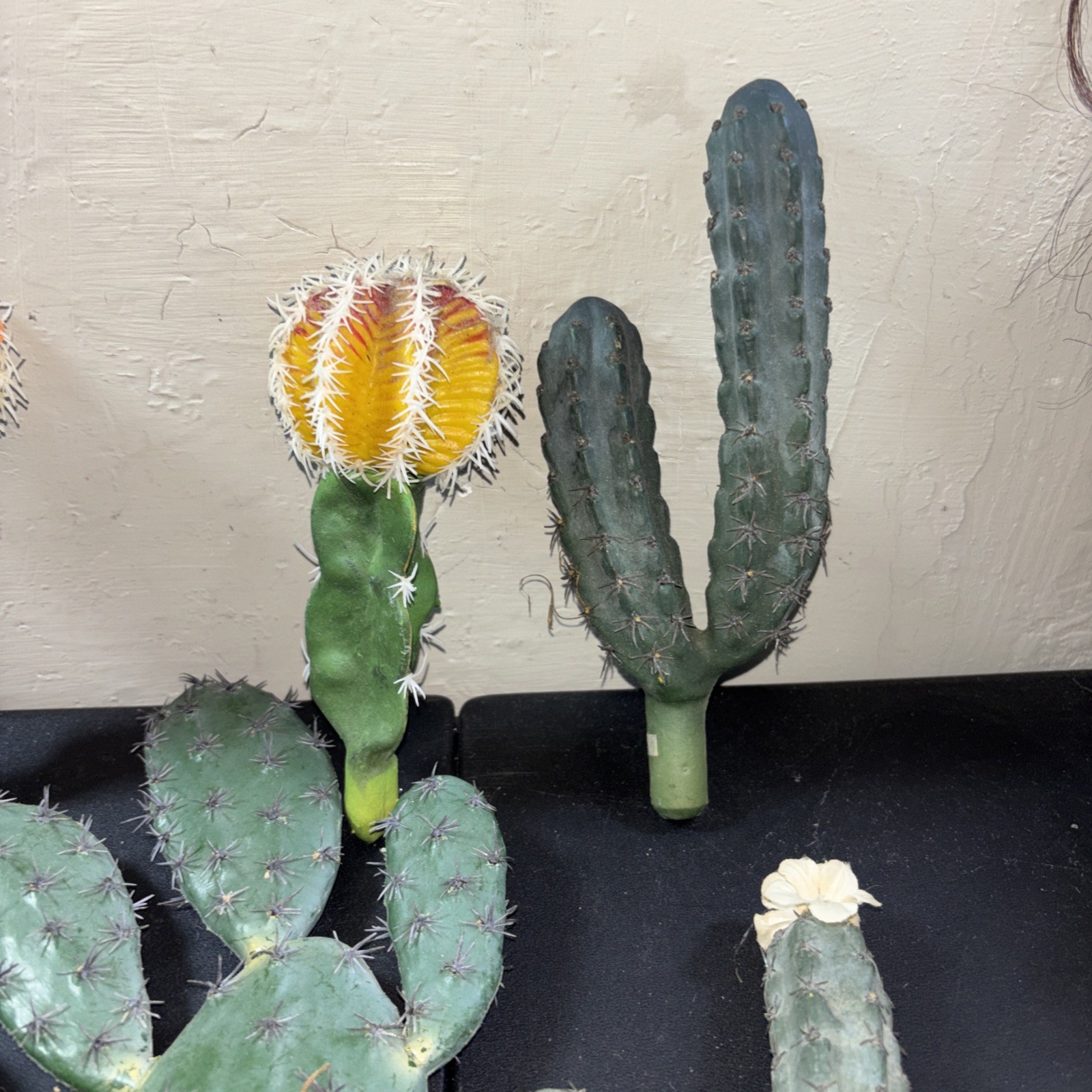 11 Faux Cactus Fake Saguaro Southwestern Plastic Decor A