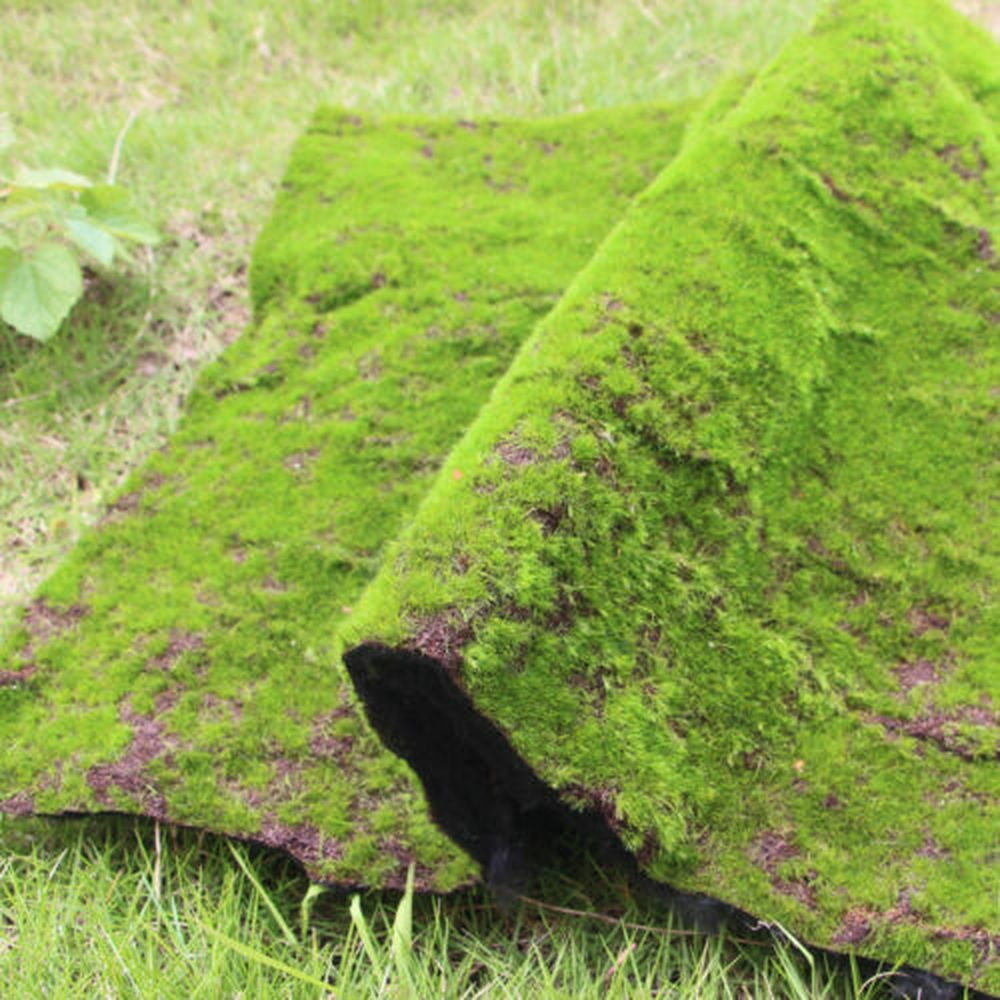 Diamond Synthetic Landscape Fake Grass, Artificial Moss Turf Lawn 1m X 1m