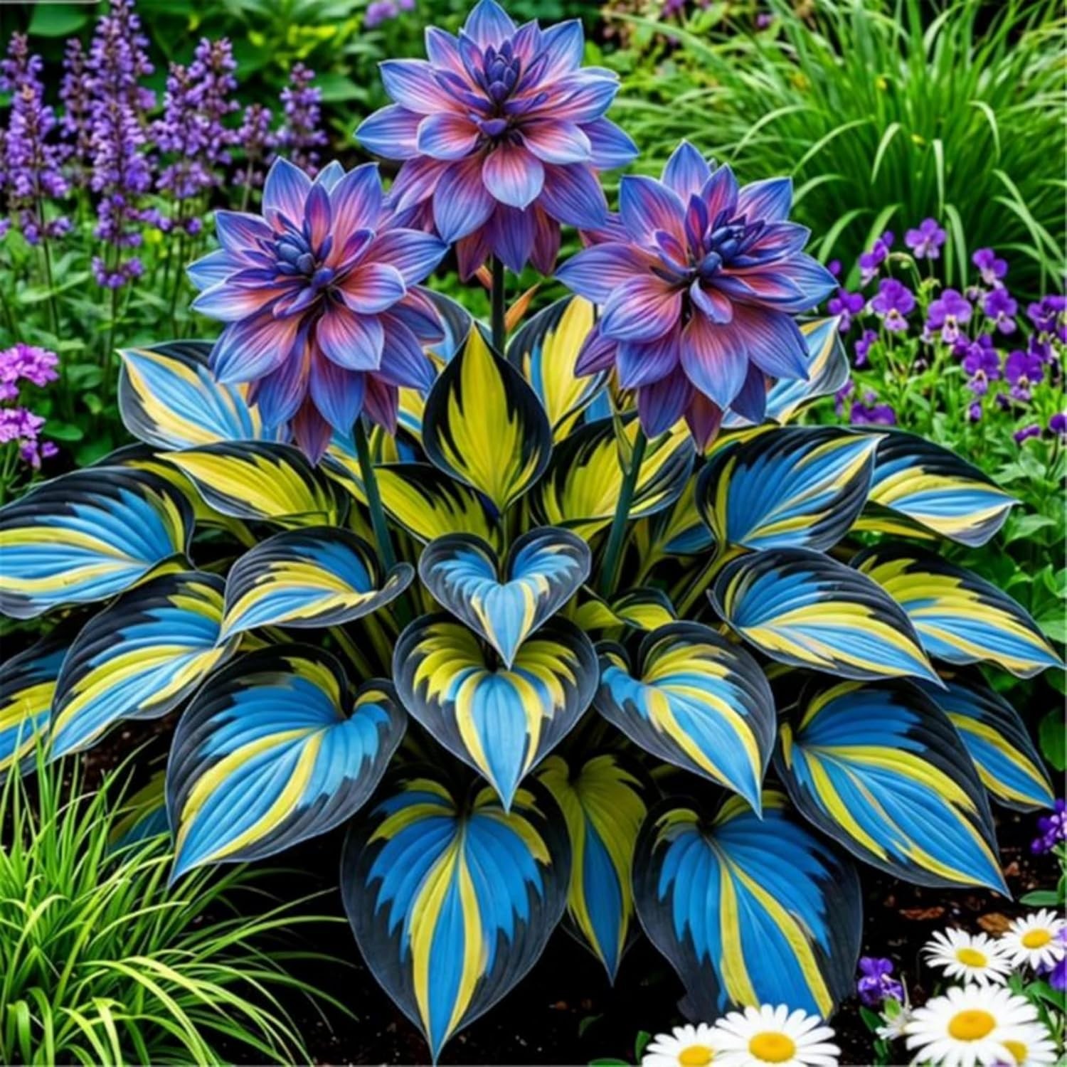 280+ Hosta Seeds for Planting Perennial Heart-Shaped Bare Roots –