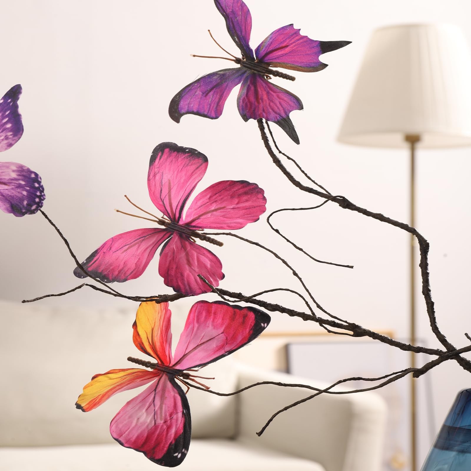 Artificial Butterfly, Silk Butterflys, Butterflies for Crafts for Floral Arra…