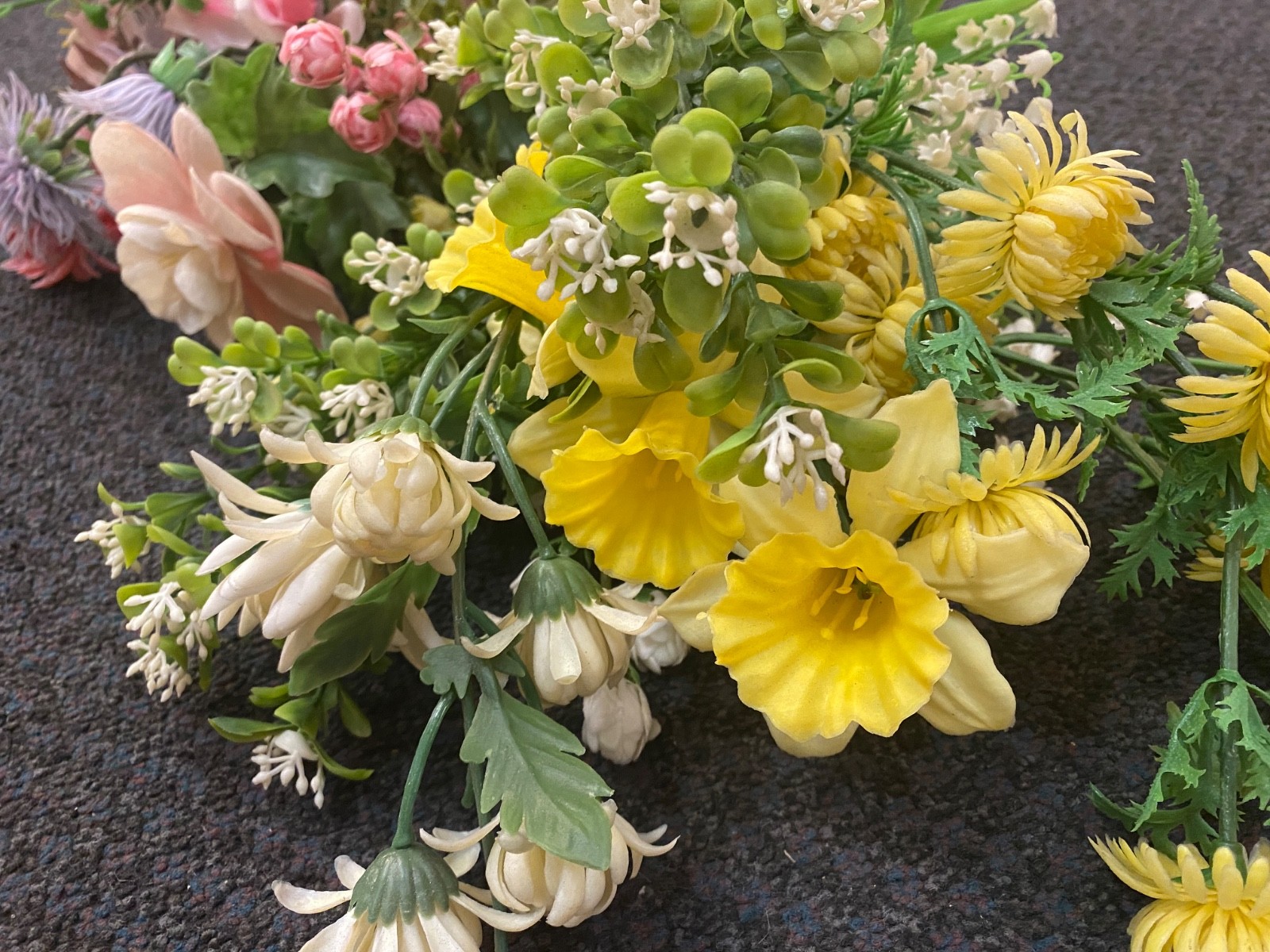 Huge Lot DIY Craft Artificial Faux Flower Stems Home Decor