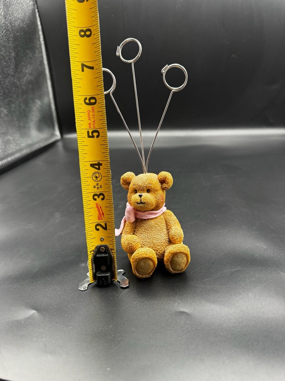 Teddy Bear Balloon And Card Holder Flowers Inc. Hand Painted