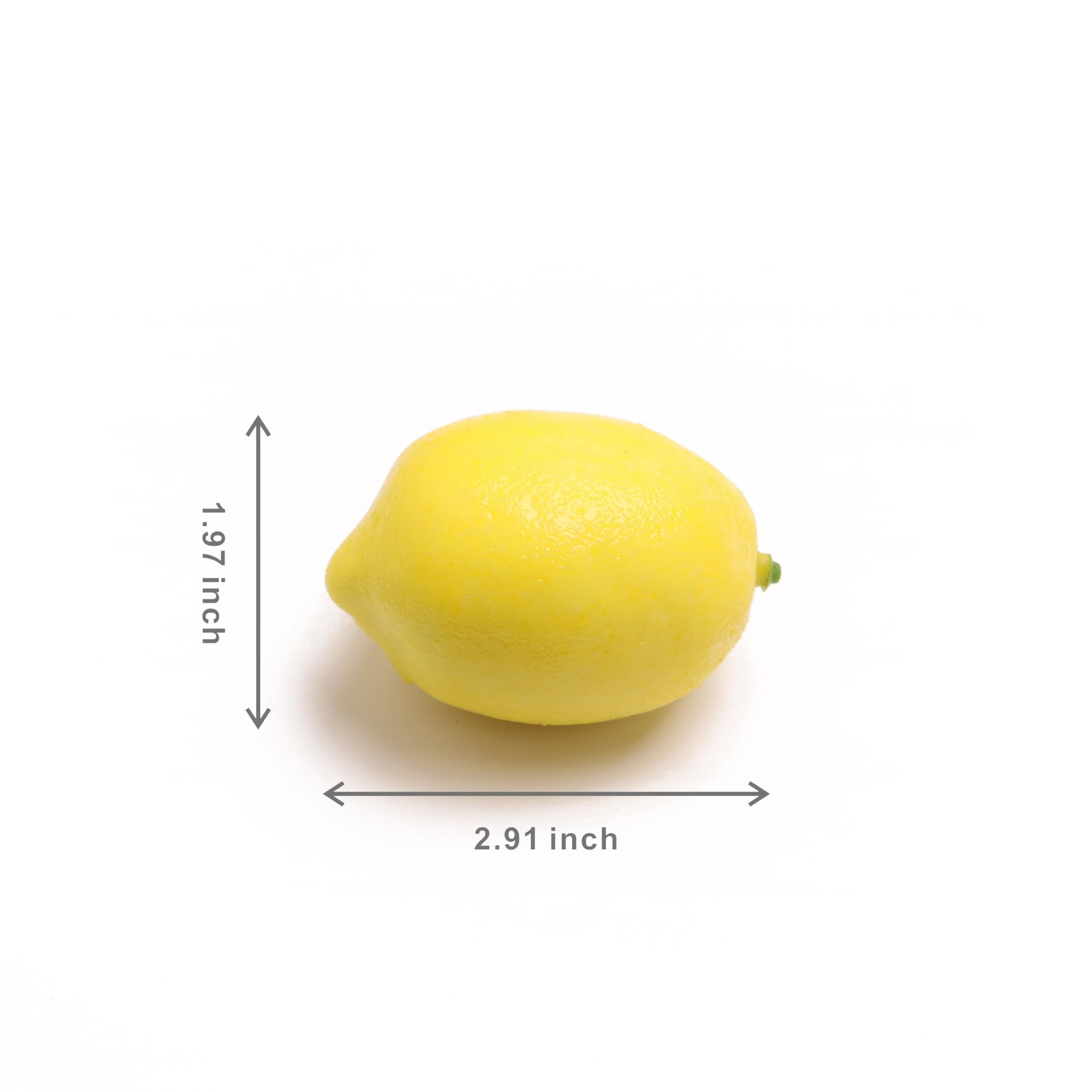 12PCS Yellow Fake Lemons, Realistic Artificial Fruit for Home Decor, Holiday