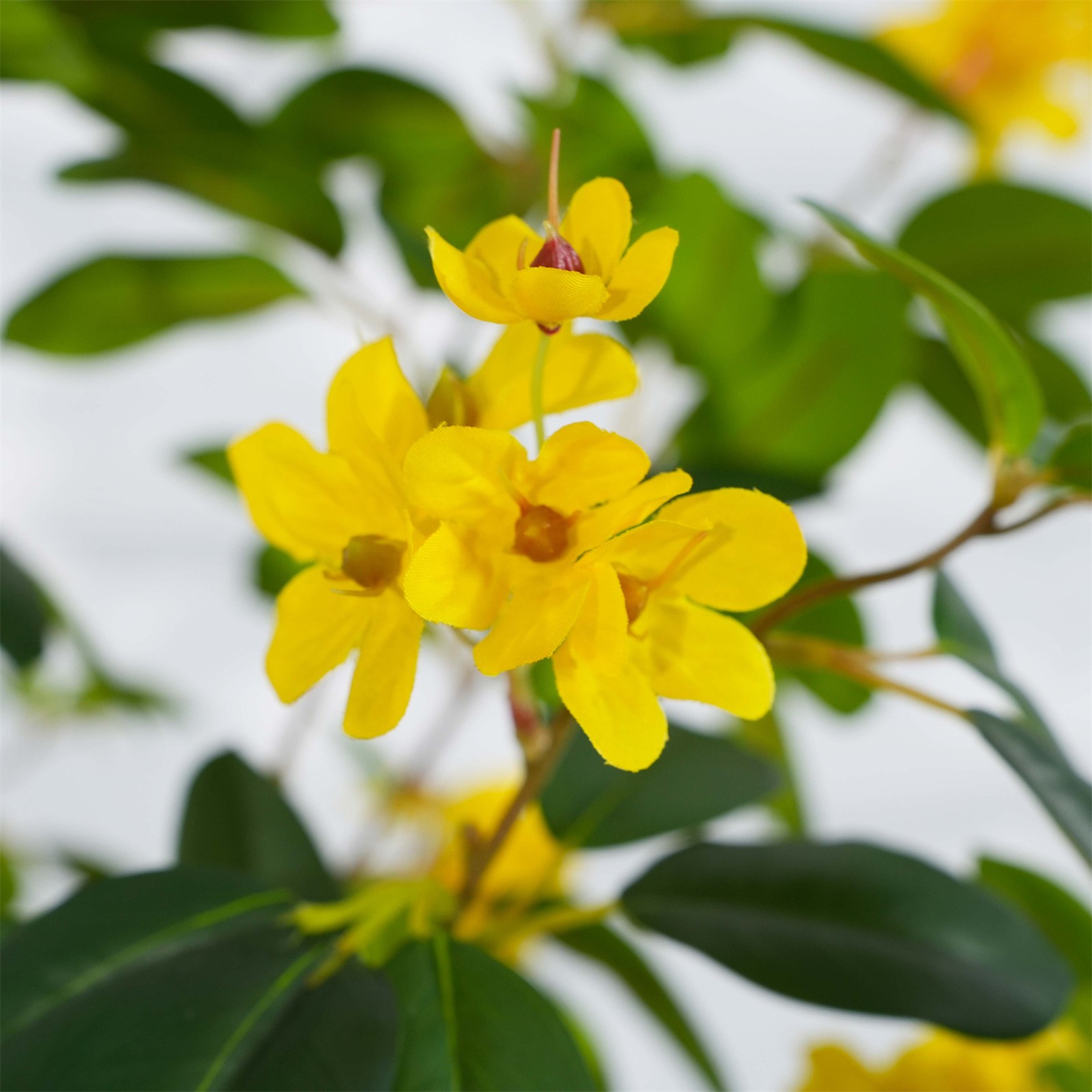 4/5FT Artificial Jasmine Tree Artificial Handmade Trees with Blooming Flowers US