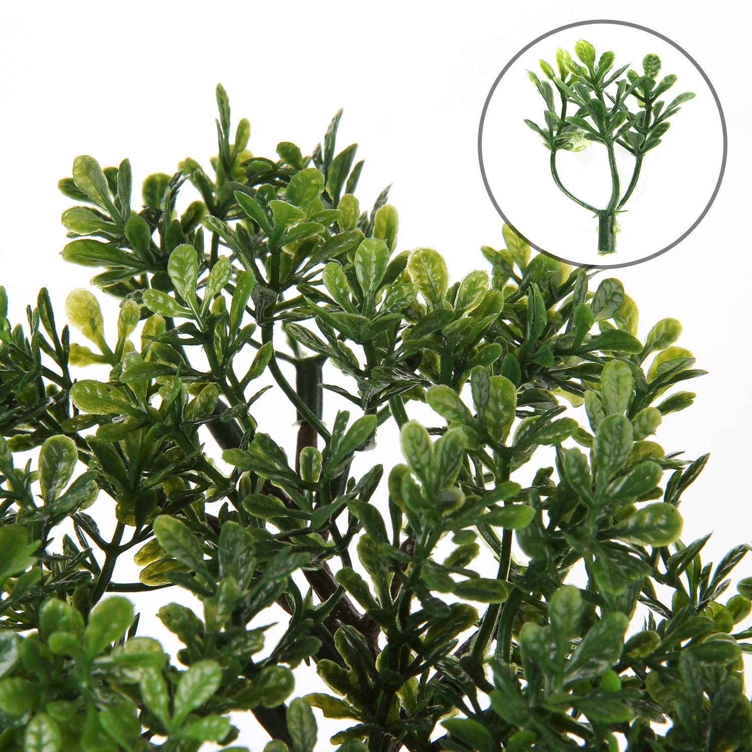Artificial Bonsai Tree Juniper Faux Plants Indoor Small Fake Plants Decor With C