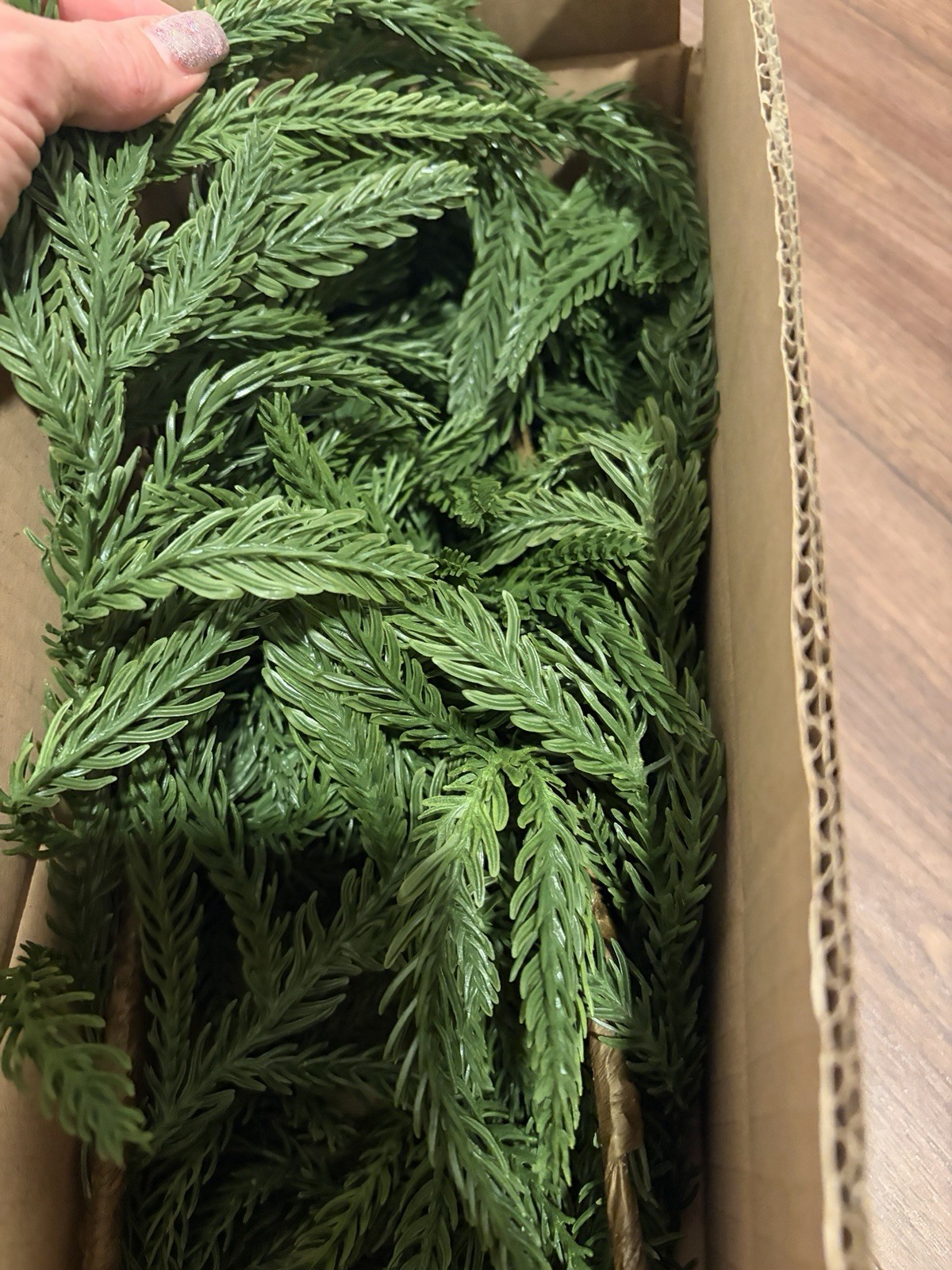 2 X My Texas House Real Touch Artificial Pine Picks (3 Pack) Christmas Tree NEW