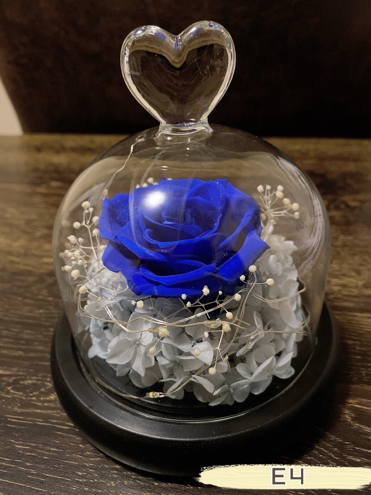 Eternal Rose flower Preserved rose everlasting rose flower gift with Led Light