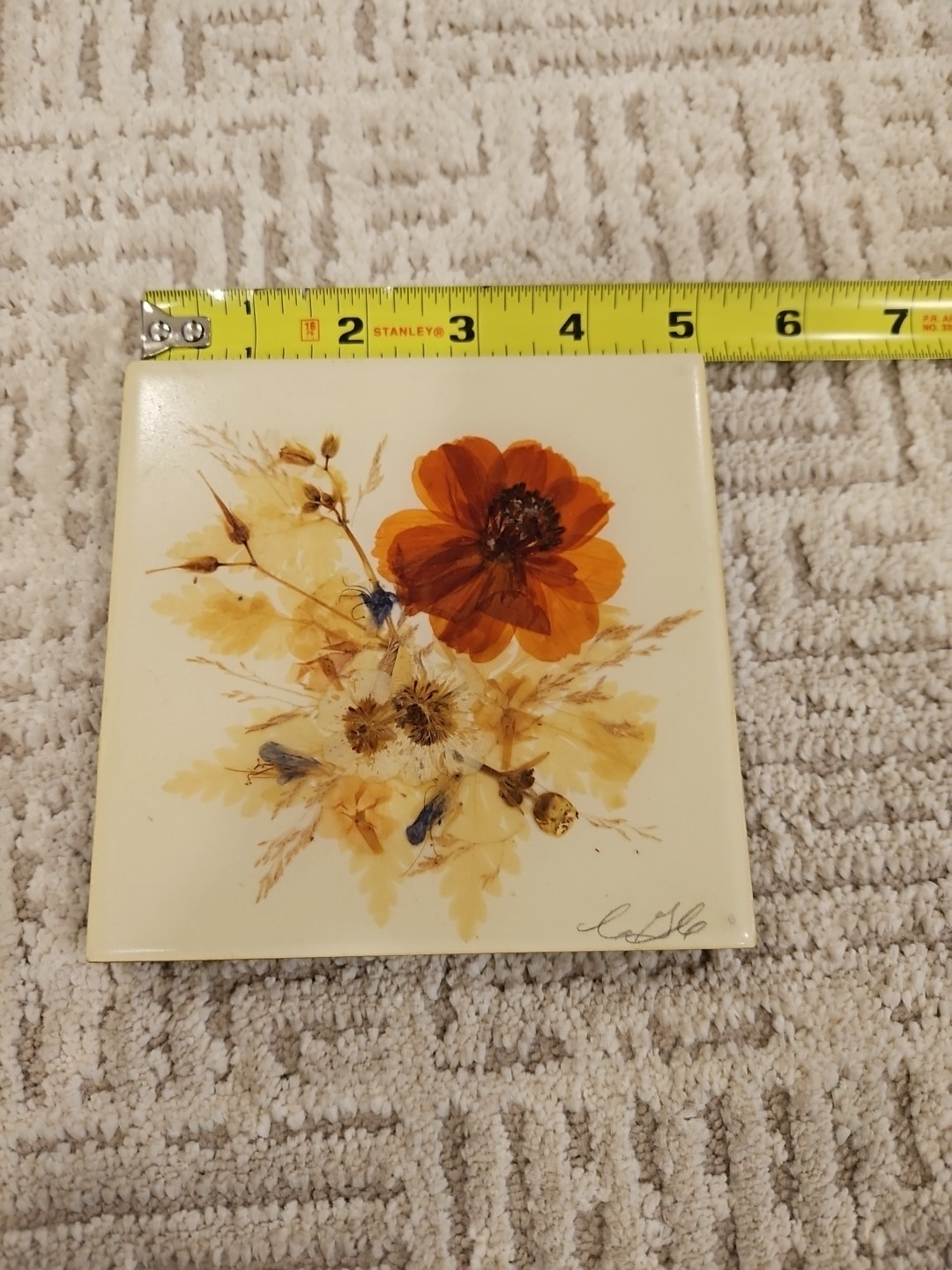 Country Girl Creations Flowers Wall Art Canada 5″x 5″