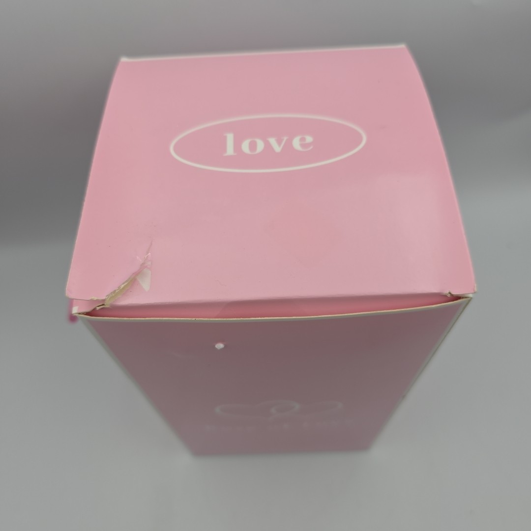 Rose Of Love In Glass Dome /w Led Lighted Rose Wedding Valentine Gifts
