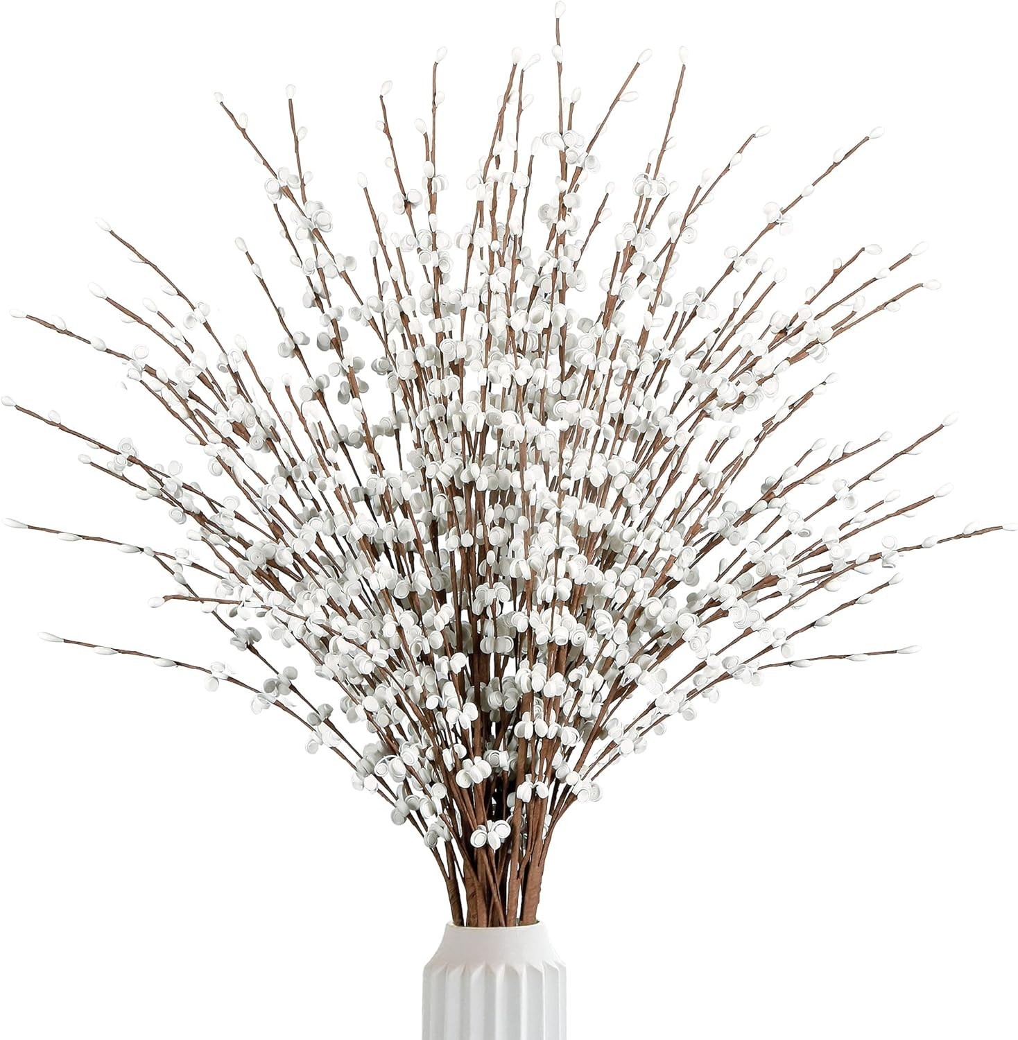 29.5’’ Tall Faux Jasmine Flower Bouquet – 10 Stems for Home & Wedding Decor