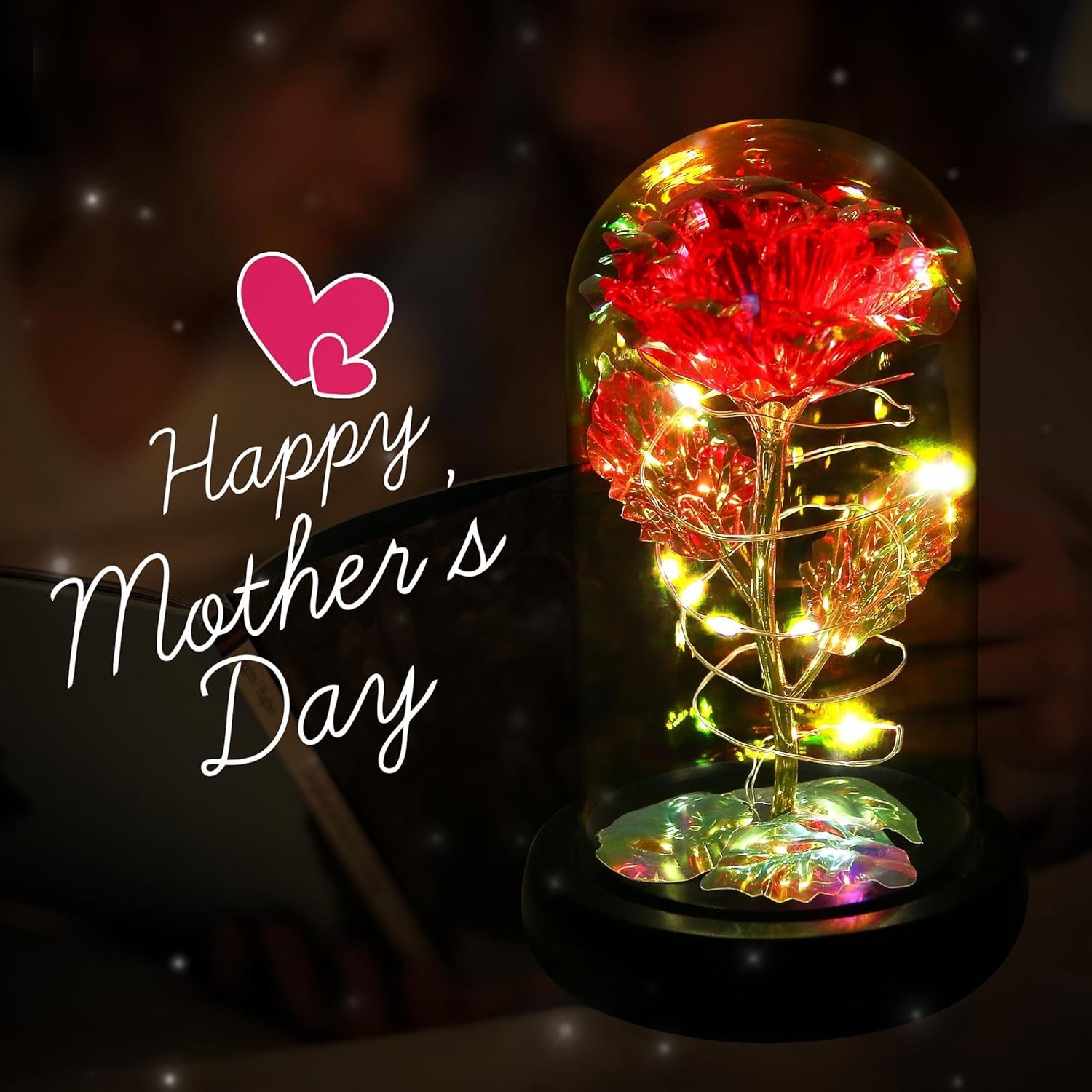 Charming Light Up Artificial Rose – Valentine’s and Birthday Gift for Her