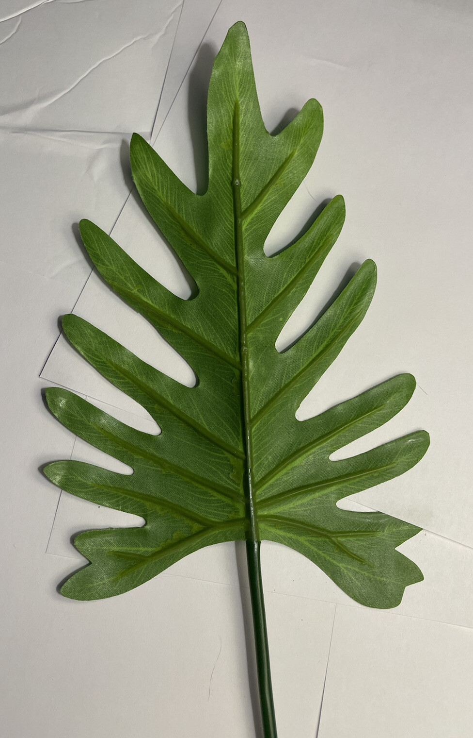 Philodendron realistic Artificial Plants Leaves with stem Stunning & Green