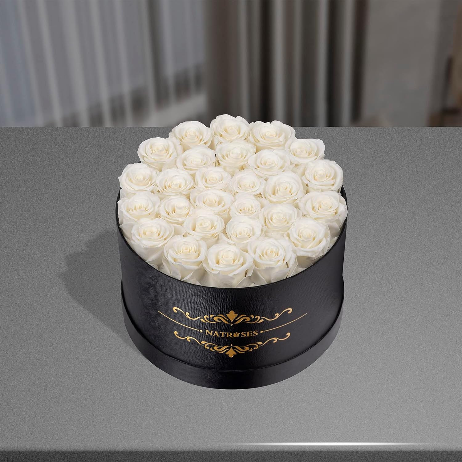 27 Piece Forever Preserved Roses in a Box, Preserved Flowers for Delivery Birthd