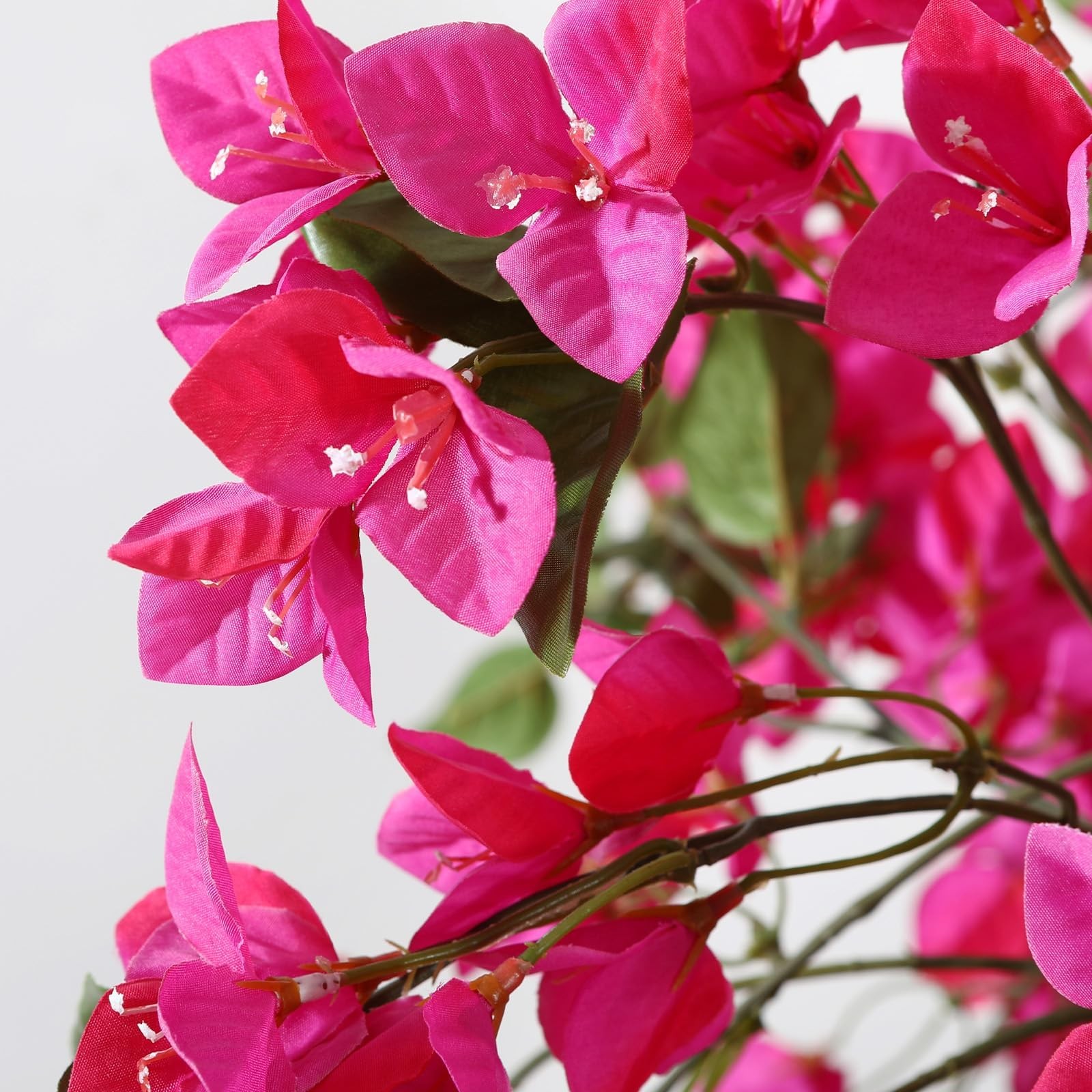 4FT Artificial Tree Tall Potted Fake Bougainvillea Trees for Outdoor Indoor O…