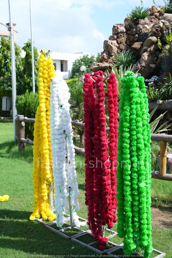 Wholesale Wedding Mehndi Party Door Mango Foel Garlands indian Decoration