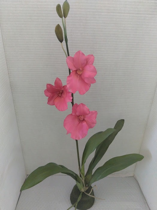 ARTIFICIAL miltoniopsis orchid plant