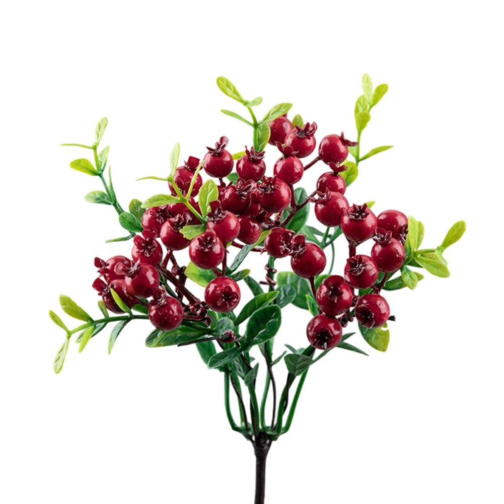 Vibrant Berry Flowers for Weddings and Home Decor Low Maintenance Foam