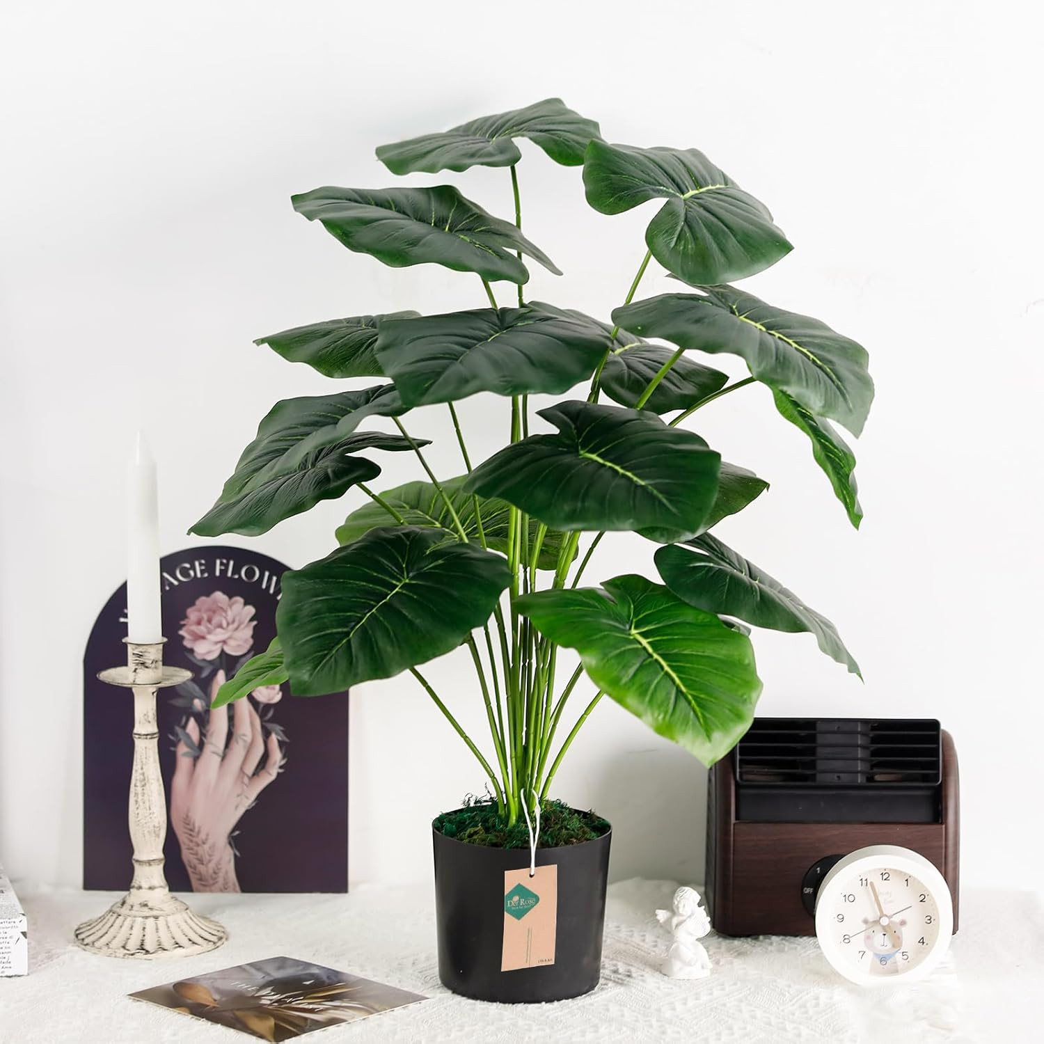 28” Fake Plants Large Artificial Tropical Faux Plants Indoor Tall for Room Home