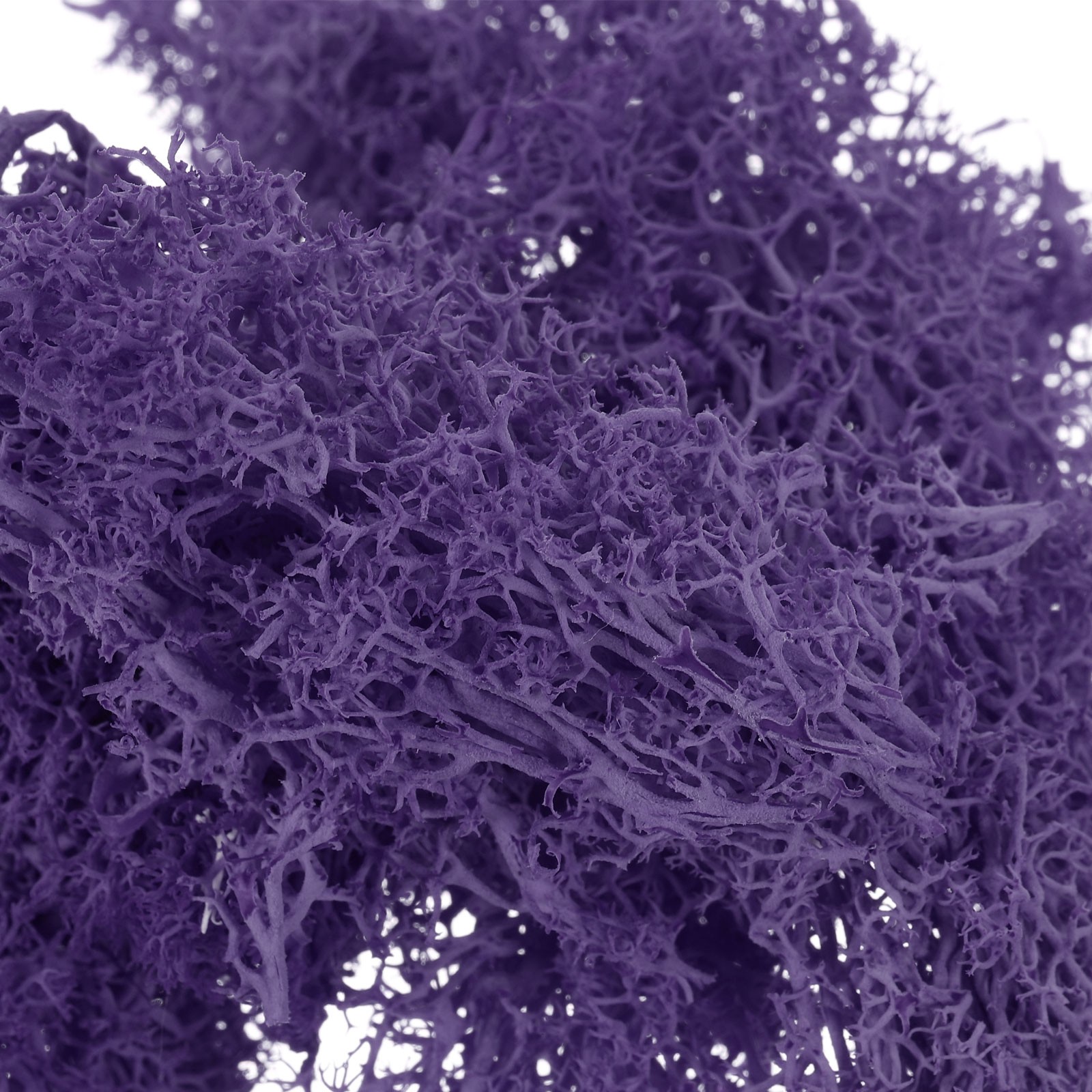 3.5 OZ Fake Moss Decorative Artificial Moss for Potted Plants, Dark Purple