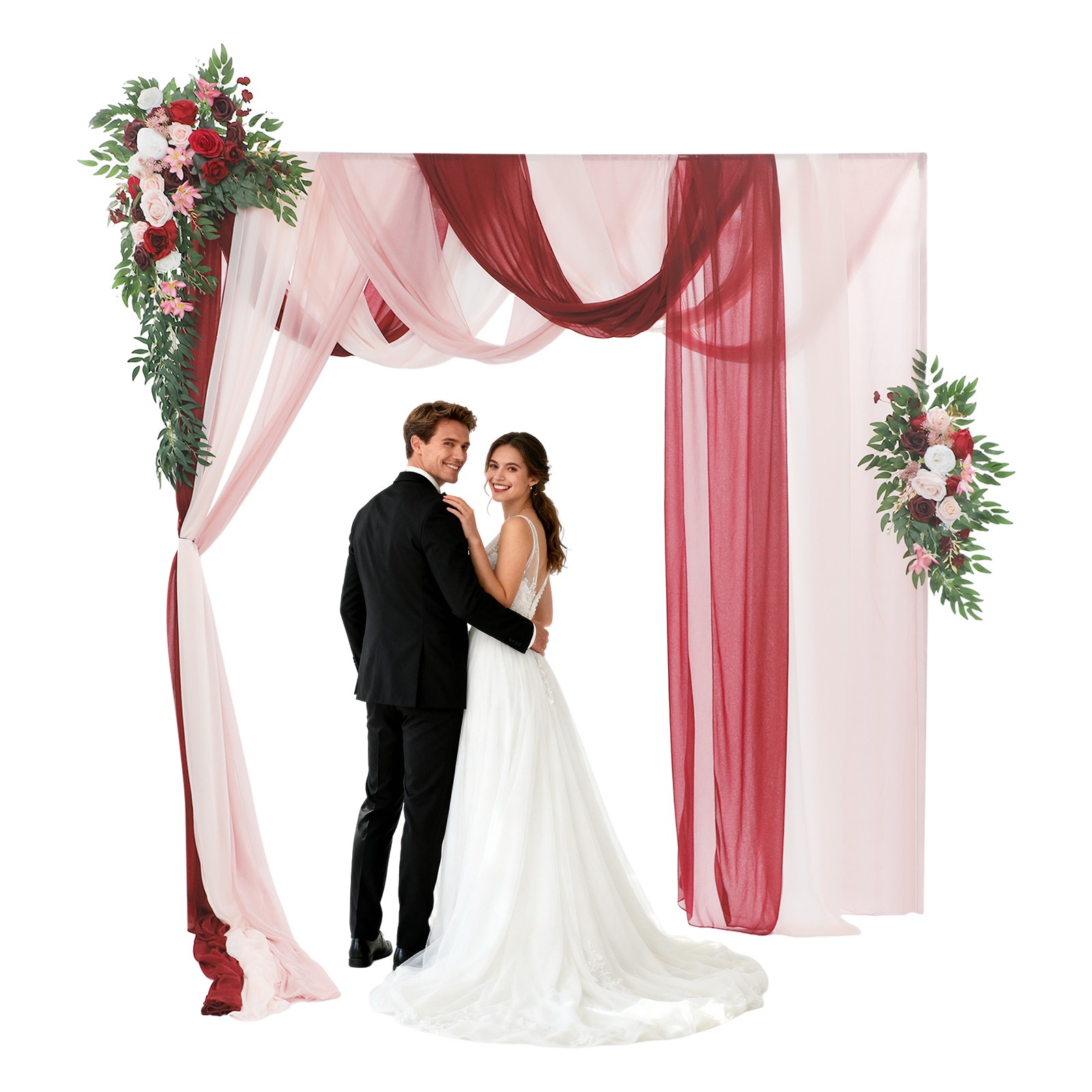 Decorative Artificial Flowers, Artificial Wedding Arch Flower Kit, Wedding Artif