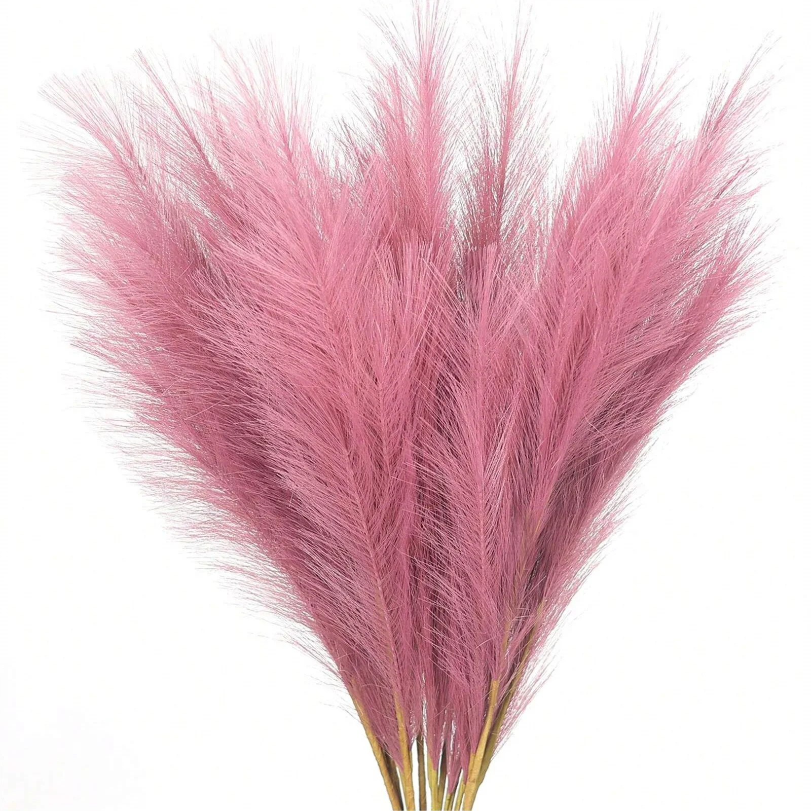 5/10/20Pcs Red Artificial Reeds,55Cm/21.65In Tall Plush Faux Grass,Large General