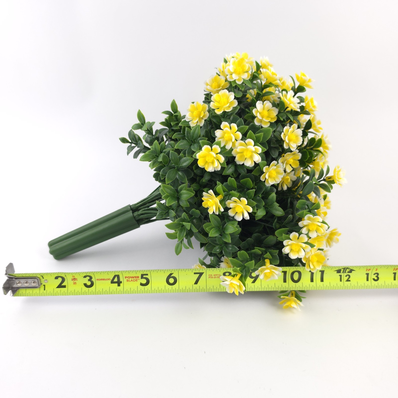 Wicker Park 11″ Faux Wildflower Urn Filler Yellow