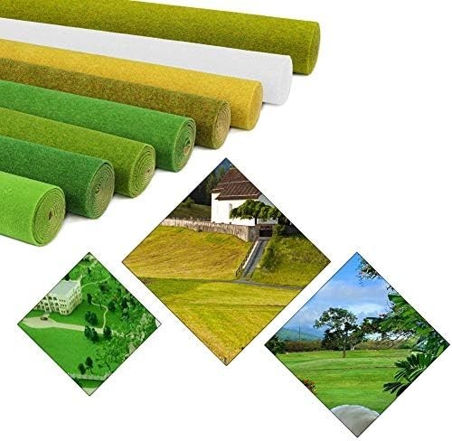 CP137 Artificial Model Grass Mat Trains Green 40X100Cm or 15.7 X 39 for Deco