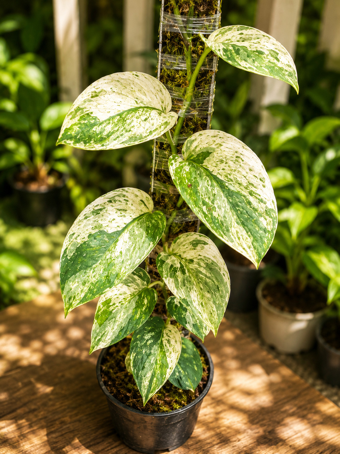 Scindapsus spearmint, Rare Variegated, Real Picture, Aroid Houseplant