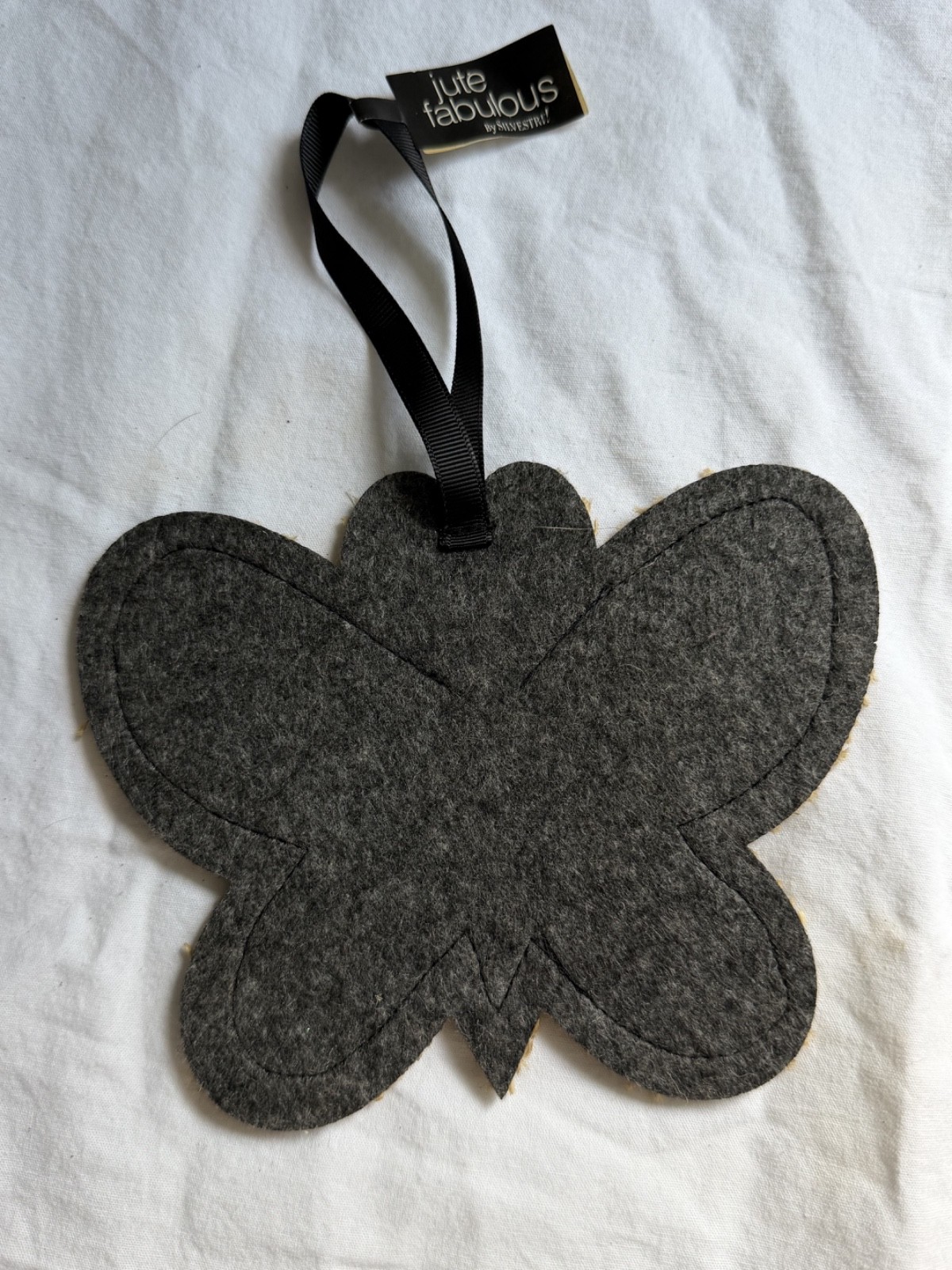 Silvestri Jute Fabulous Burlap Butterfly & Dragonfly Hanging Ornaments Decor Lot