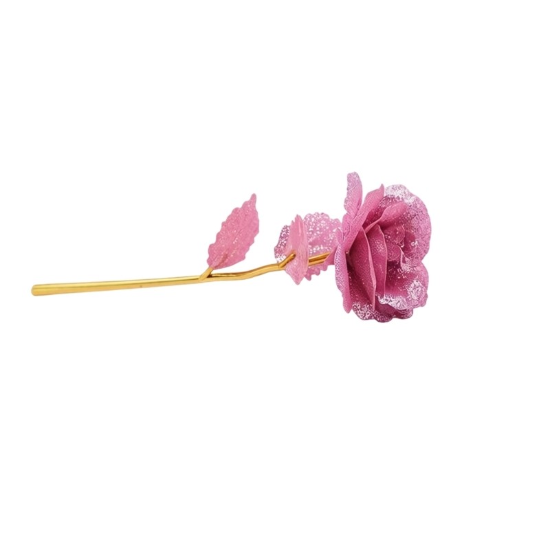 Romance Gold Dust Artificial Flower Lovely Present For Anniversary Date