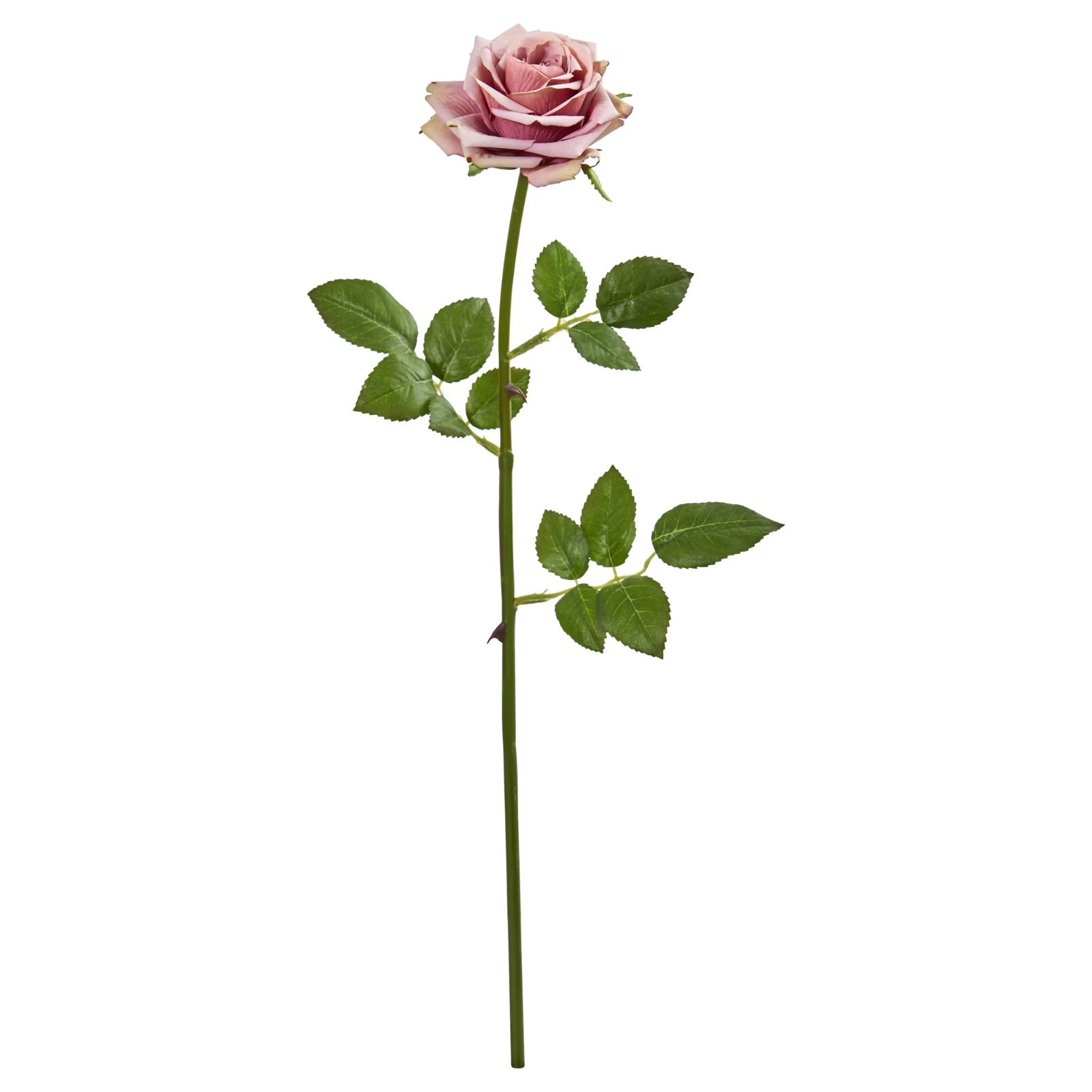 Artificial Rose Spray Flowers Set of 12 Mauve 19 Inch Home Decor Centerpiece