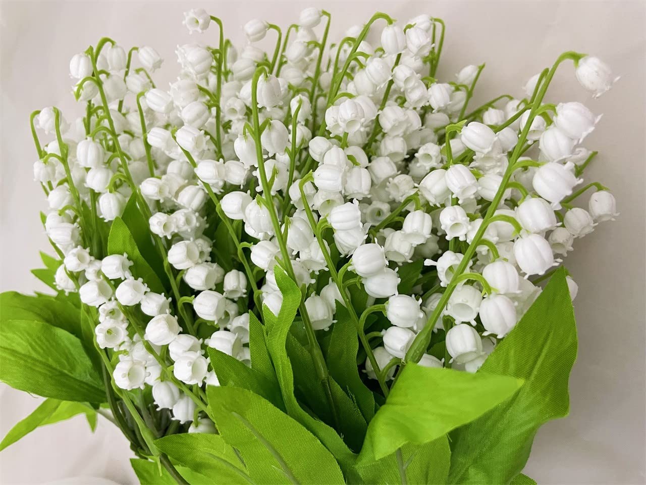 Artificial Lily of The Valley Flowers Arrangement Bundle for Wedding Bouquet …