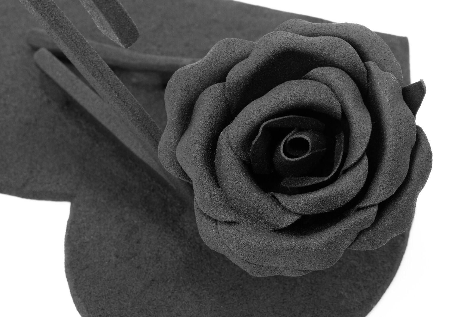 2 Year Anniversary Gift, Rose and Heart Decoration Masterpiece