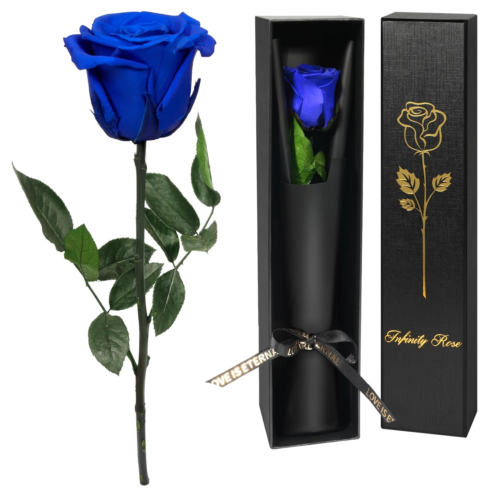 Preserved Real Rose Flower Mothers Day Birthday Anniversary Decor For Women