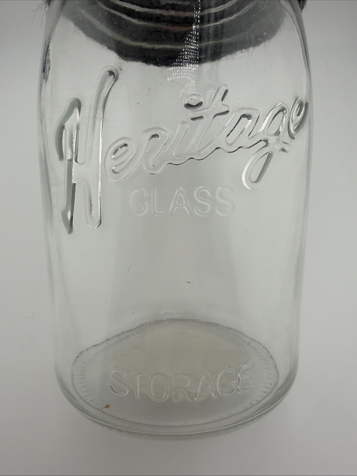 Flower Arrangement Rose, Blush, Peach, Green Mason Jar Artificial 11” Glass