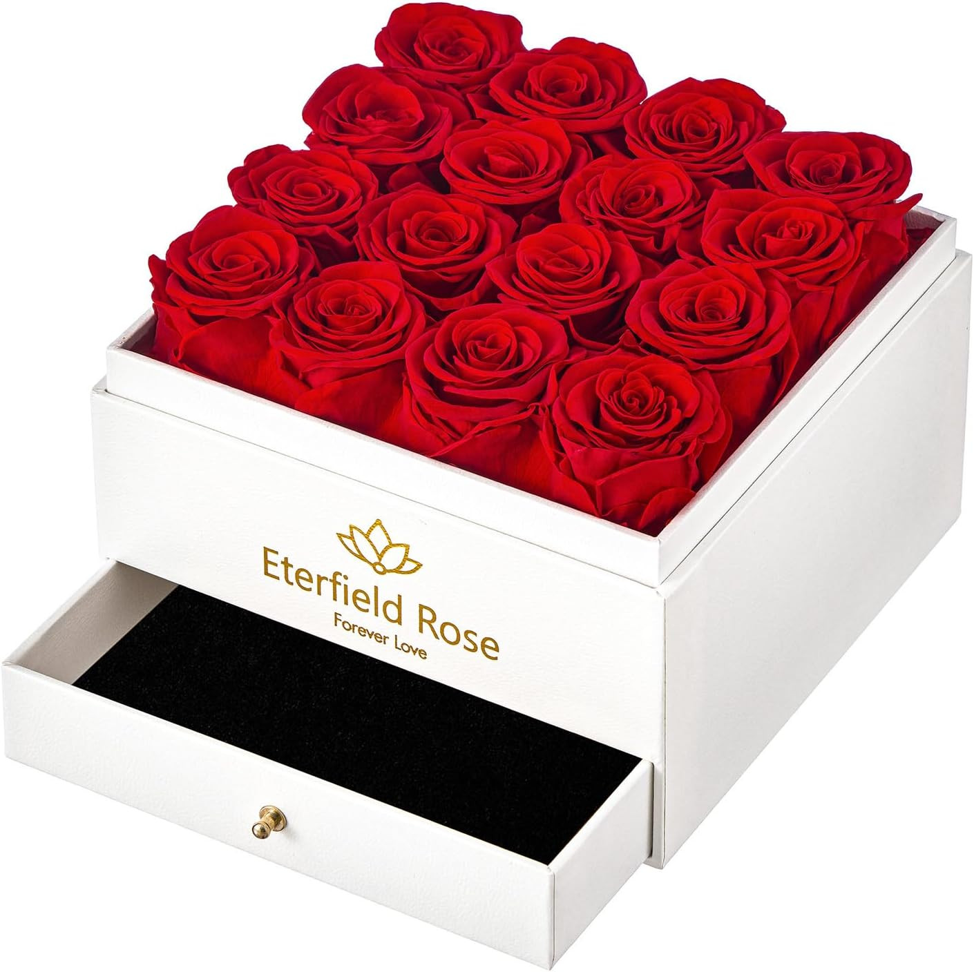 Forever Flowers Preserved Roses Real Roses That Last over a Year Rose Box Gifts