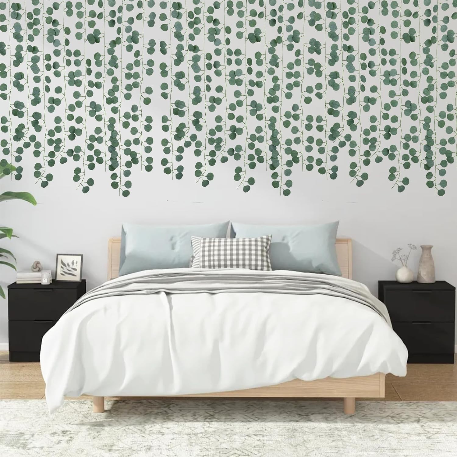 Transform Your Space with 86 Feet Eucalyptus Hanging Garland – No Maintenance