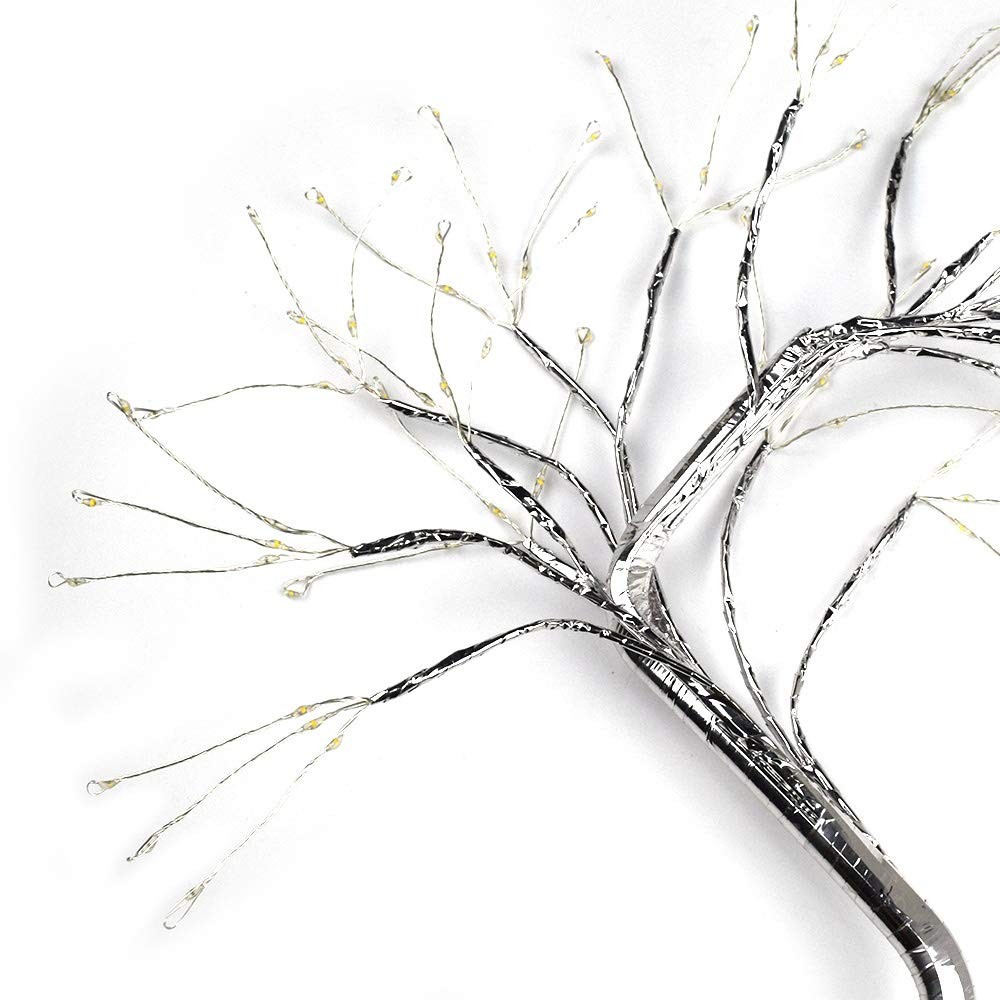 20 LED Firefly Tree Lights | Bonsai – Bedroom Desk Top Table Lamp Decoration