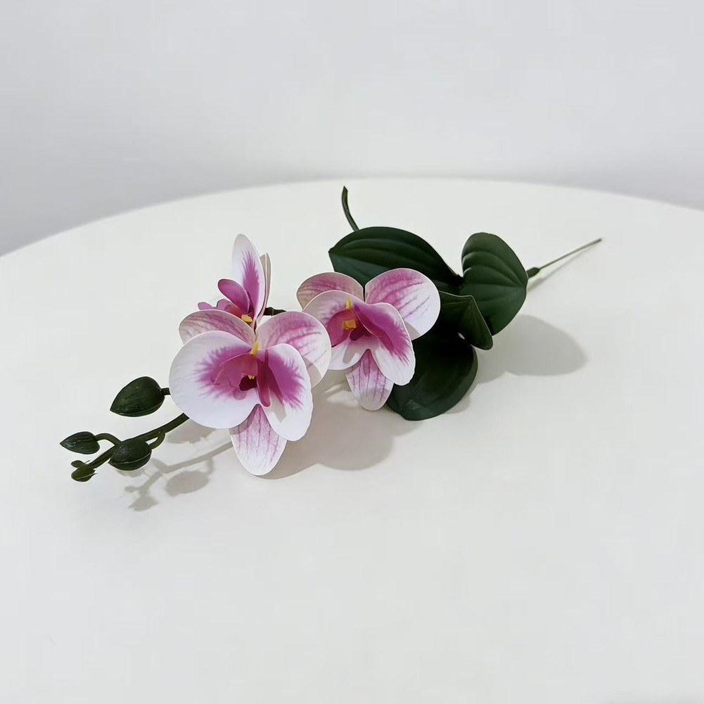 Artificial Flower 3D Orchid Bouquet 3D Printed Design Lifelike Butterfly Orchid