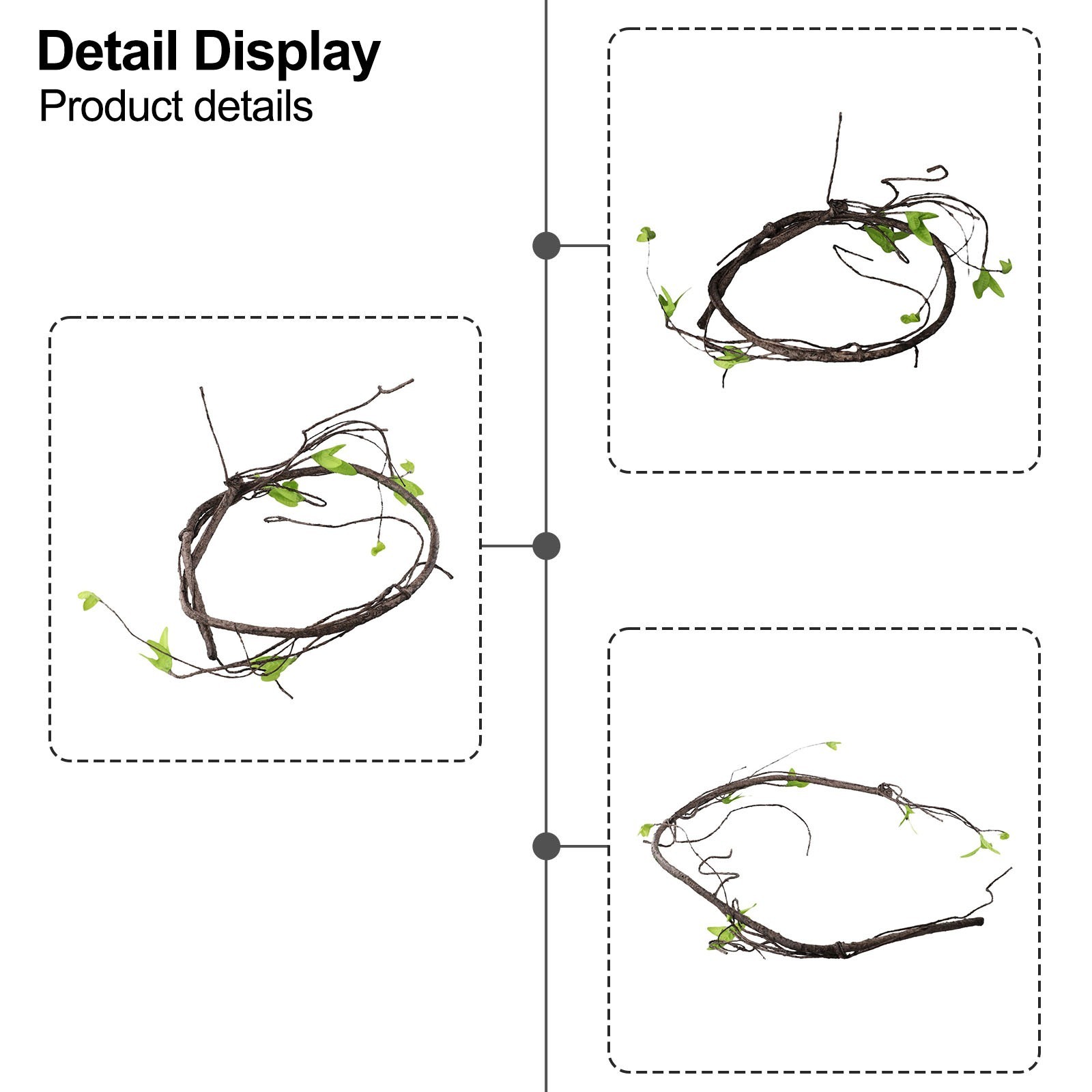 Flower Hotel Rattan Tree Branches Vine Artificial Beautiful Artificial