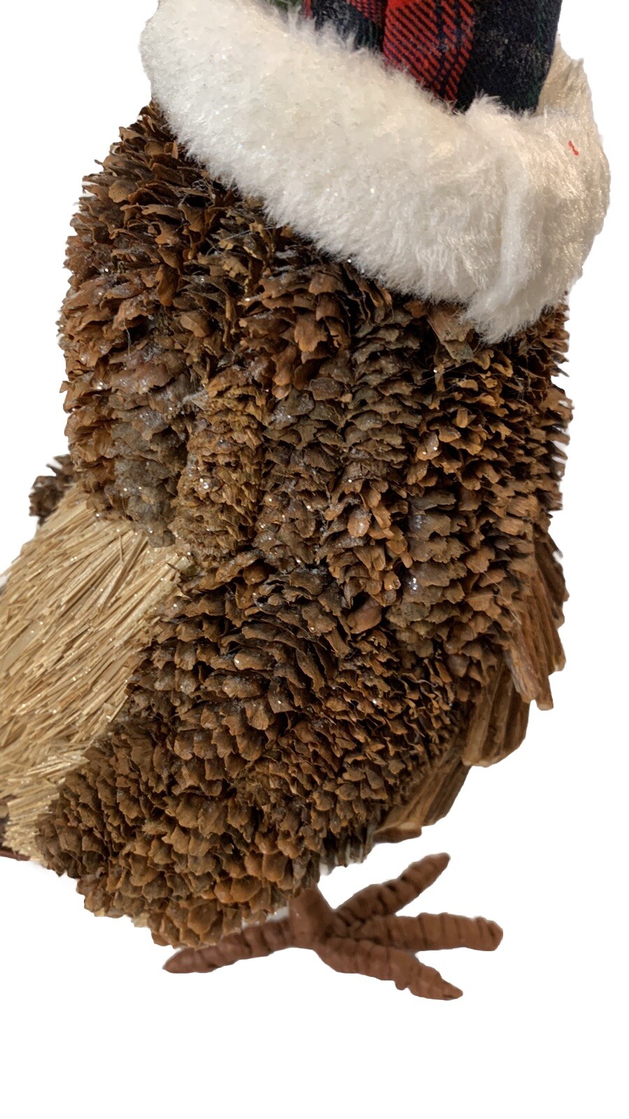 Holiday Woodland Owl Natural Organic Raw Materials Country Lodge Decor