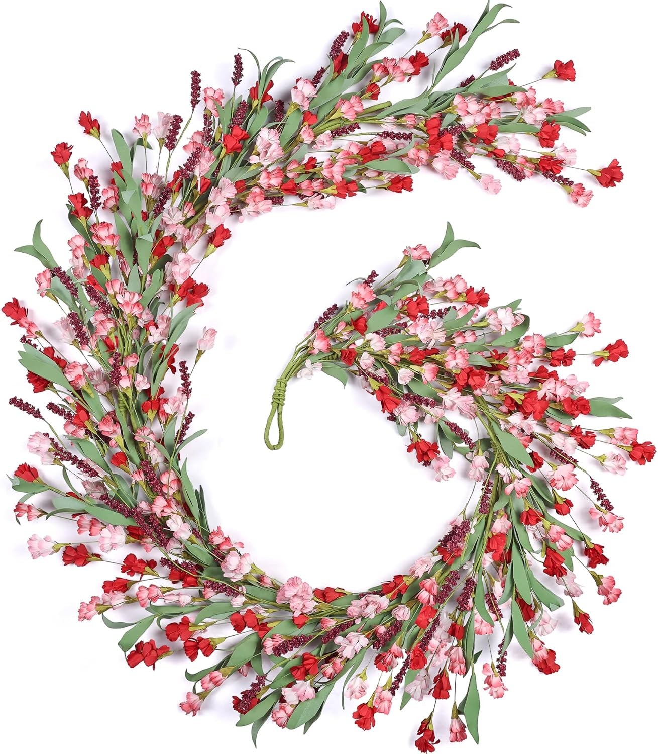Flower Garland 6Ft Spring/Summer Garland Floral Garlands Mantle All Year Round