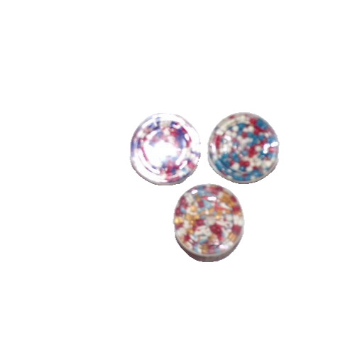 3 NEW 3 OZ jar Patriotic BEAD&STAR July 4TH Table Scatter Vase Fill sterT