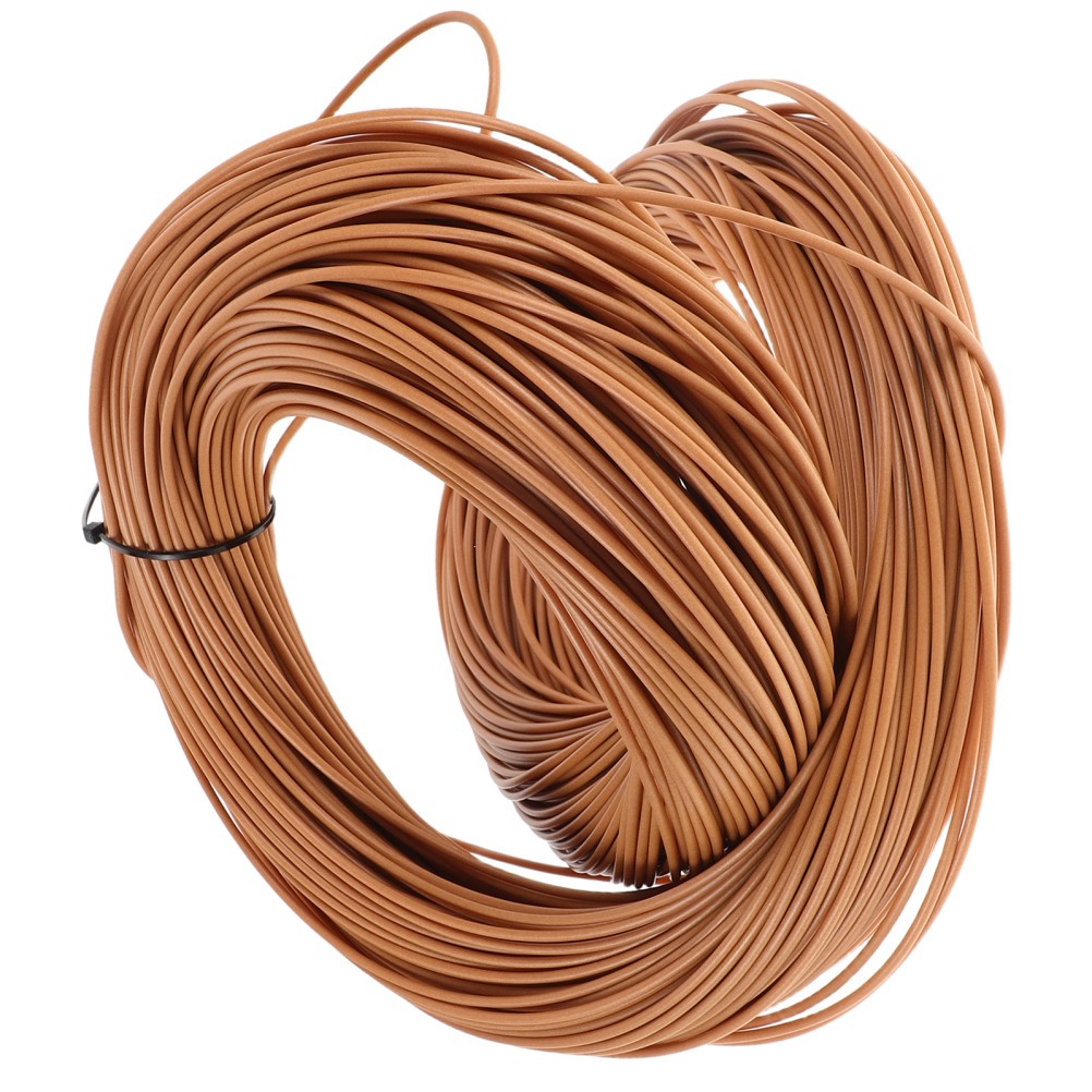 1 Set Flexible Brown Plastic Rattan Synthetic Wicker for Basket Making Crafts