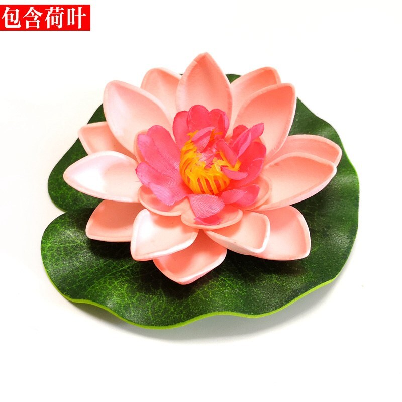 Fake Lotus Lotus Pool Fish 5PC10cm Simulation Lotus Flower Artificial Sleeping