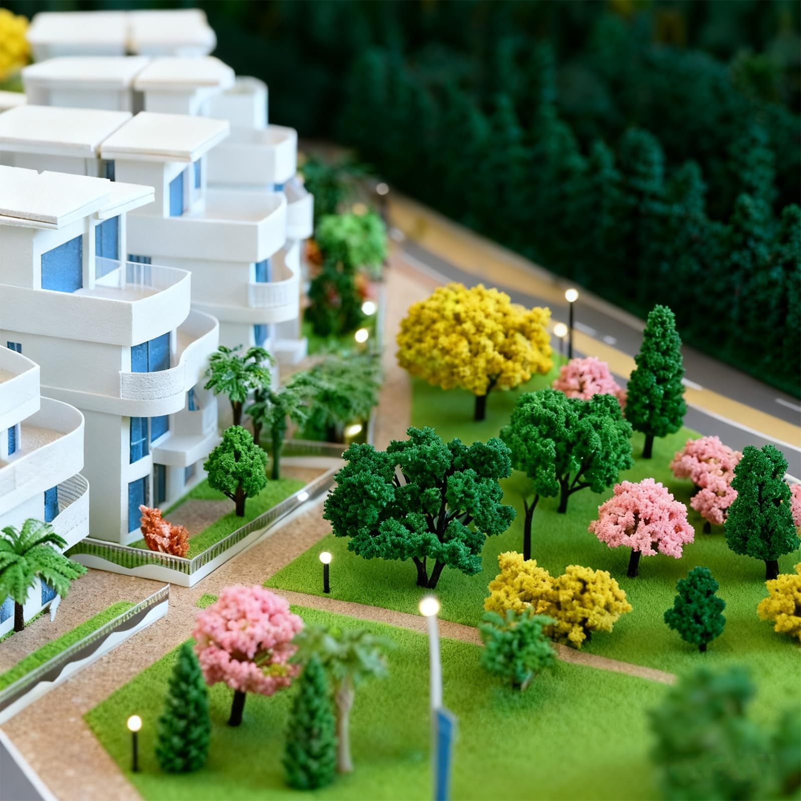 Model Trees for Diorama Small, Model Trees for Crafts, Mixed Plants for Land …